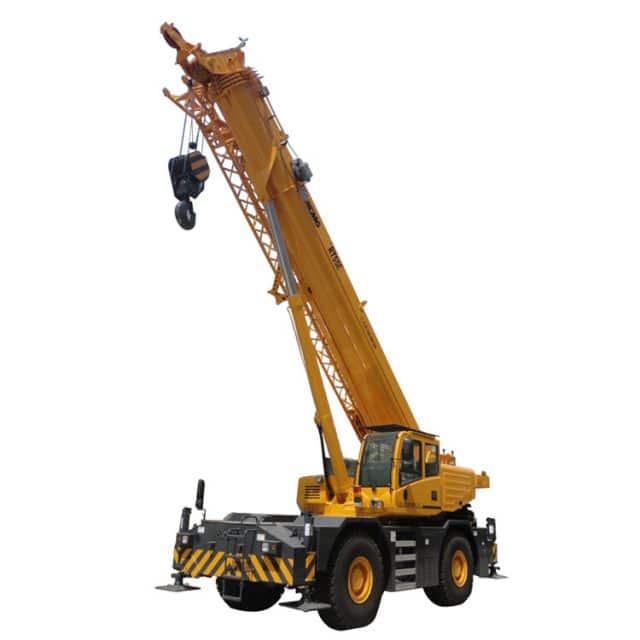 XCMG 55 ton Hydraulic Rough Terrain Crane RT55U 4 wheel crane rough terrain for sale